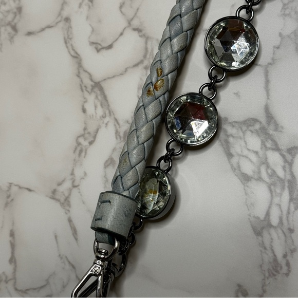 💙MIU MIU💙Matelasse Crystal Flap Bag - Picture 12 of 13